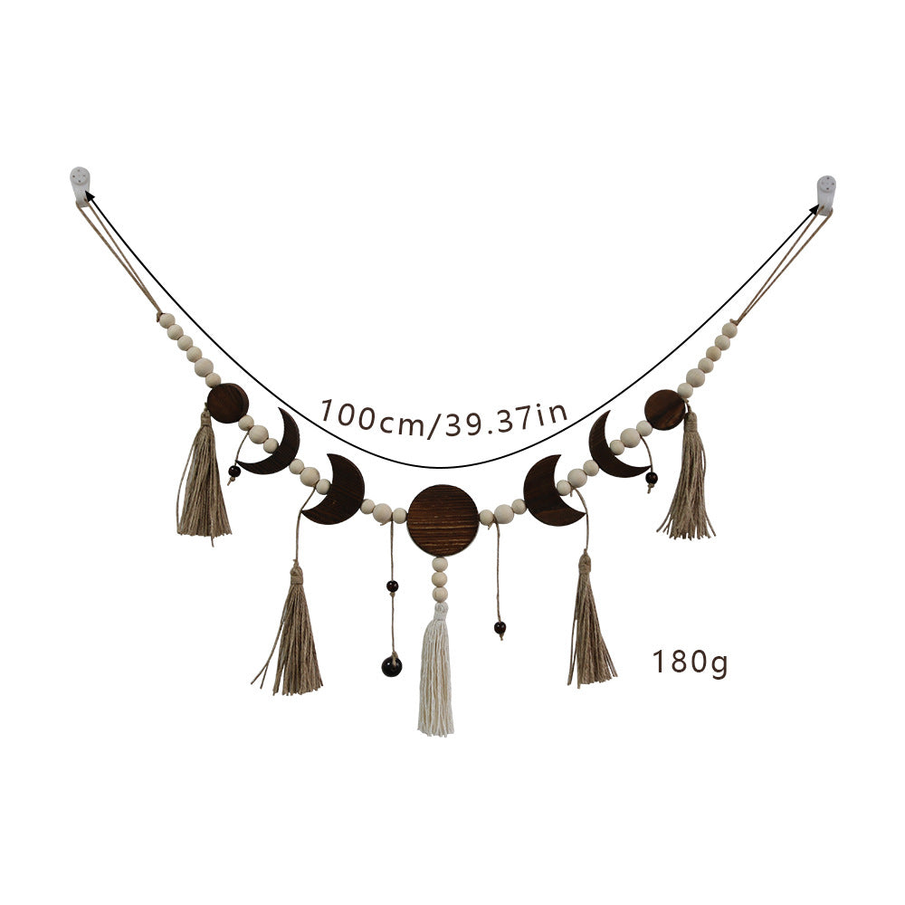 Macrame Wall Decor with Moon Motif | Kelmera
