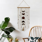 Macrame Wall Decor with Moon Motif | Kelmera