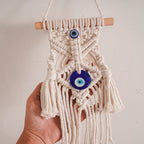 Macrame Wall Decor with Protective Evil Eye | Kelmera