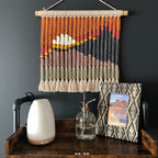 Macrame Wall Decor with Stylish Geometric Pattern | Kelmera
