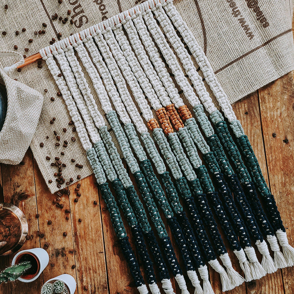 Macrame Wall Decor with Stylish Geometric Pattern | Kelmera