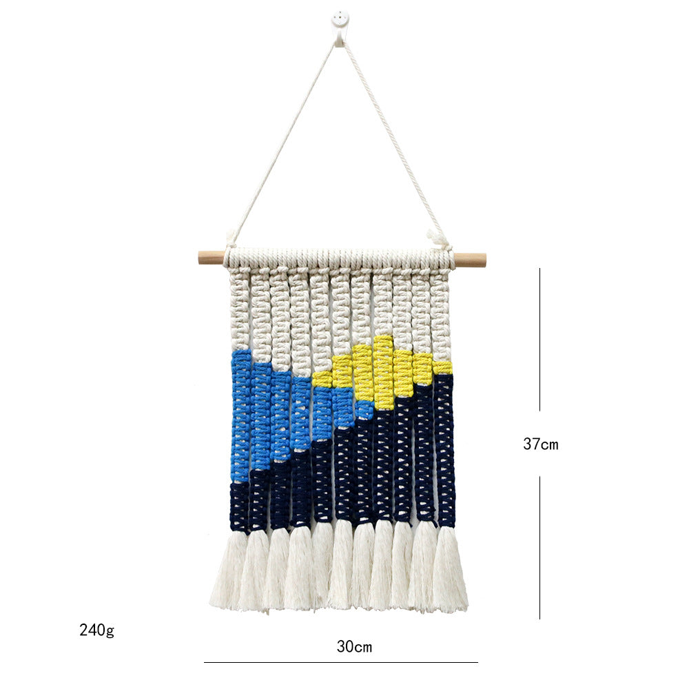Macrame Wall Decor with Stylish Geometric Pattern | Kelmera