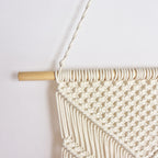 Macrame Wall Decoration 12 × 32 Inch | Kelmera