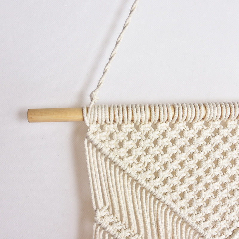 Macrame Wall Decoration 12 × 32 Inch | Kelmera