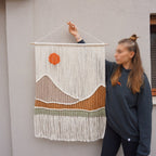 Macrame Wall Decoration Model Aj5P | Kelmera