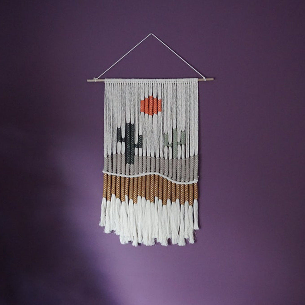 Macrame Wall Decoration Model Aj5P | Kelmera