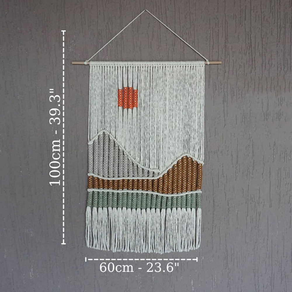 Macrame Wall Decoration Model Aj5P | Kelmera