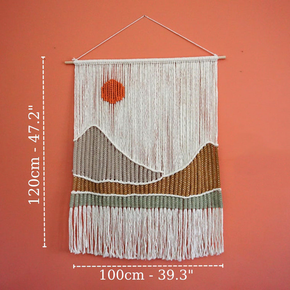 Macrame Wall Decoration Model Aj5P | Kelmera