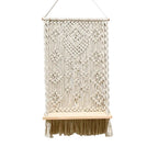 Macrame Wall Decoration Size Beige Red | Kelmera