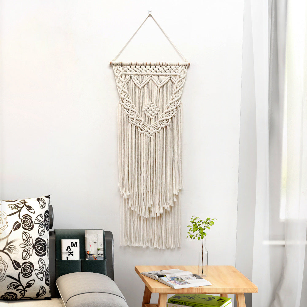Macrame Wall Decoration with Creative Fringes | Kelmera