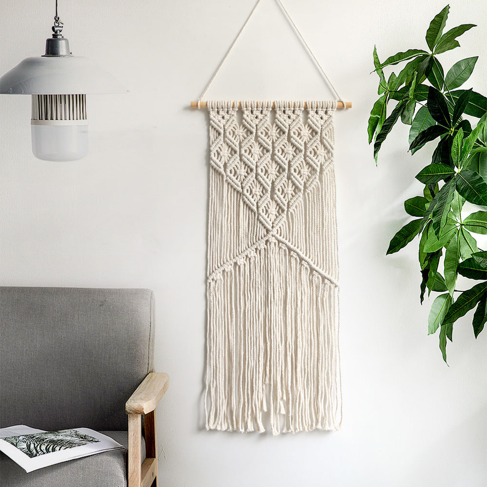 Macrame Wall Decoration with Creative Fringes | Kelmera