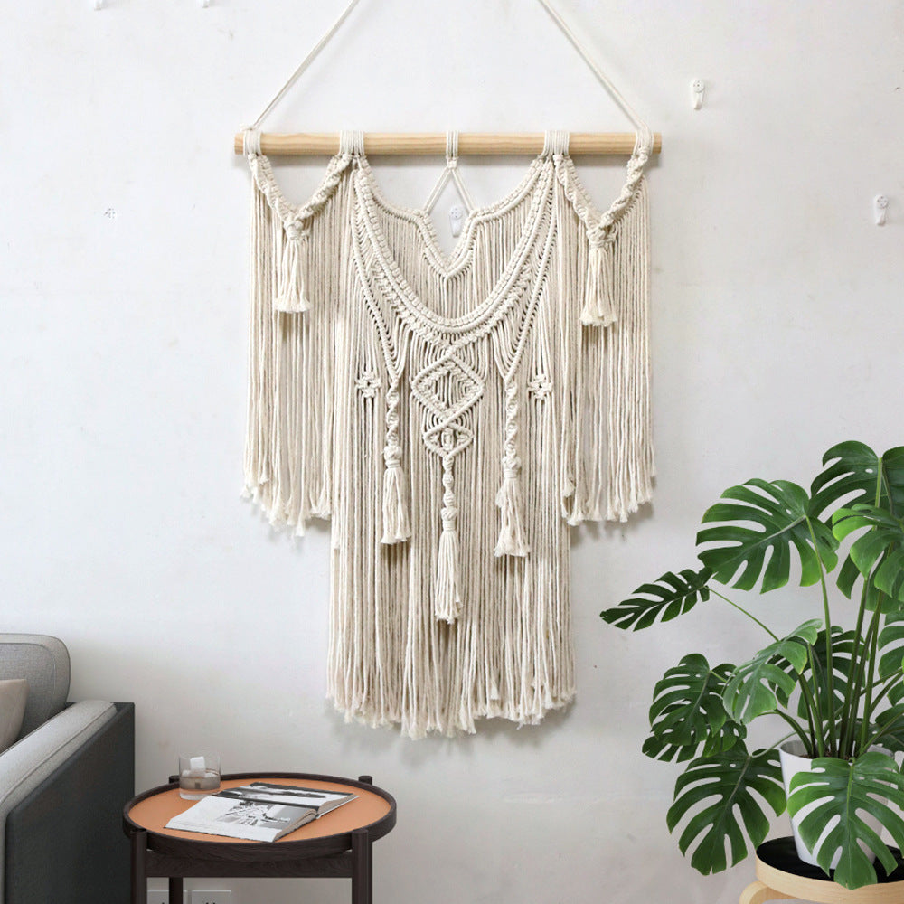 Macrame Wall Decoration with Creative Fringes | Kelmera