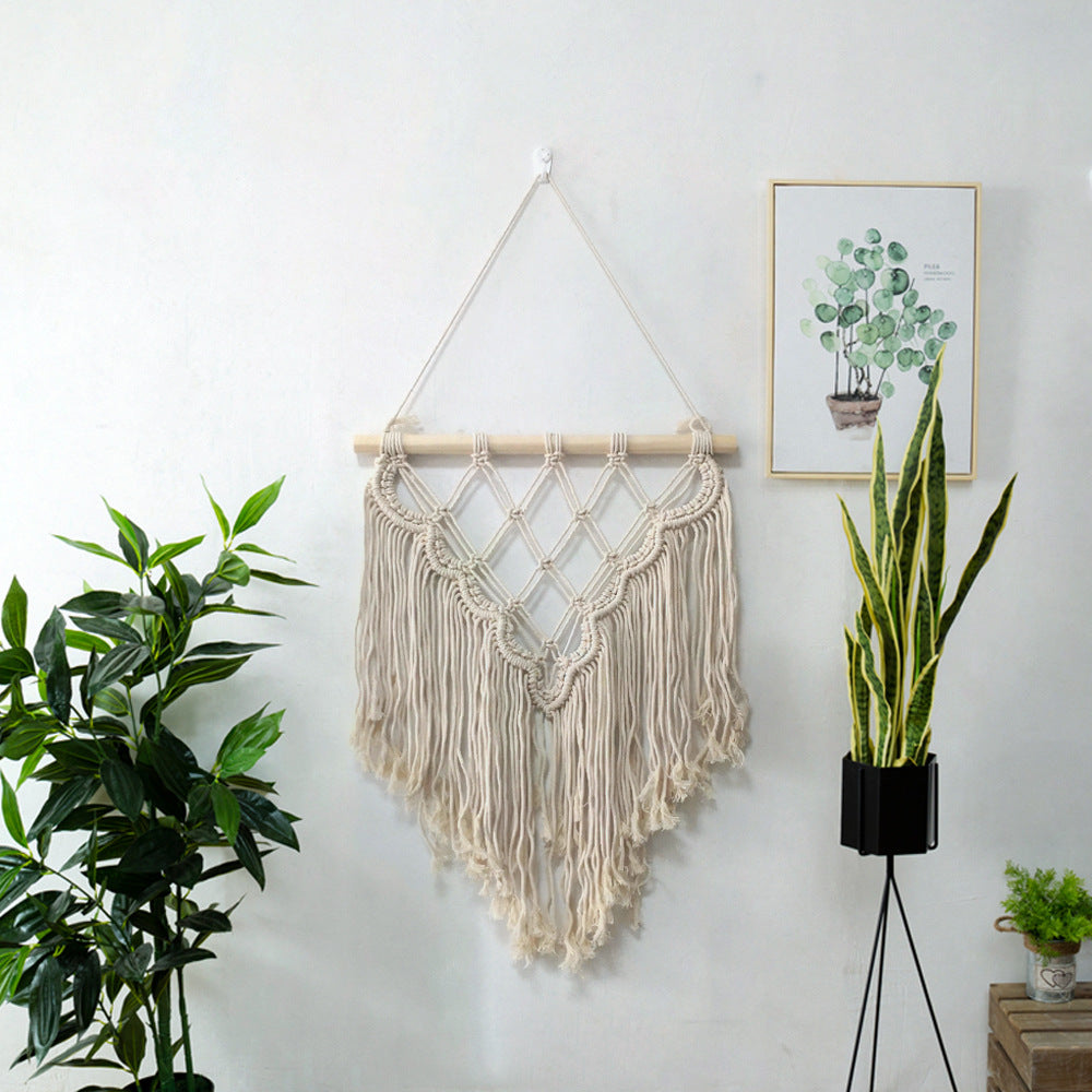 Macrame Wall Decoration with Creative Fringes | Kelmera