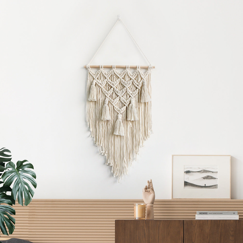 Macrame Wall Decoration with Creative Fringes | Kelmera