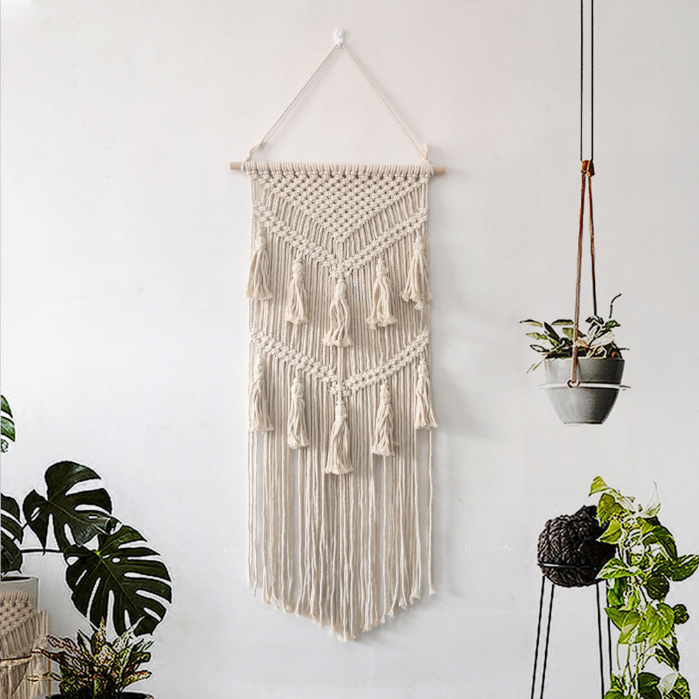 Macrame Wall Decoration with Creative Fringes | Kelmera
