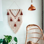 Macrame Wall Decoration with Creative Fringes | Kelmera