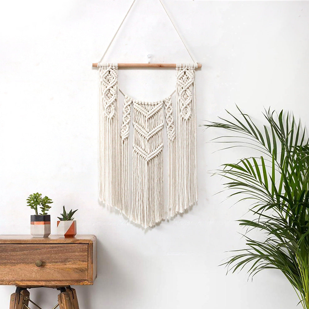 Macrame Wall Decoration with Creative Fringes | Kelmera