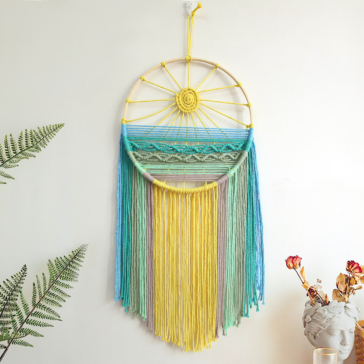 Macrame Wall Decoration with Elegant Appeal | Kelmera