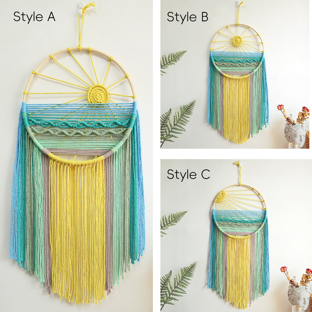 Macrame Wall Decoration with Elegant Appeal | Kelmera