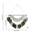 Macrame Wall Decoration with Leaf Design | Kelmera