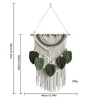 Macrame Wall Decoration with Leaf Design | Kelmera