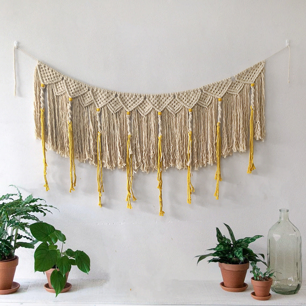 Macrame Wall Hanging 54 × 16 Inch | Kelmera