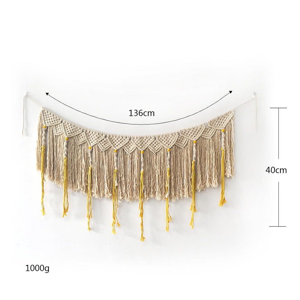 Macrame Wall Hanging 54 × 16 Inch | Kelmera