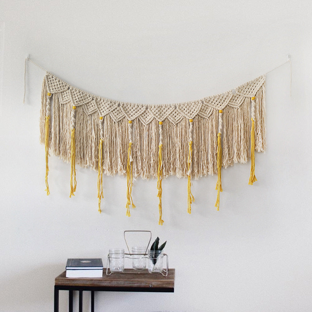 Macrame Wall Hanging 54 × 16 Inch | Kelmera