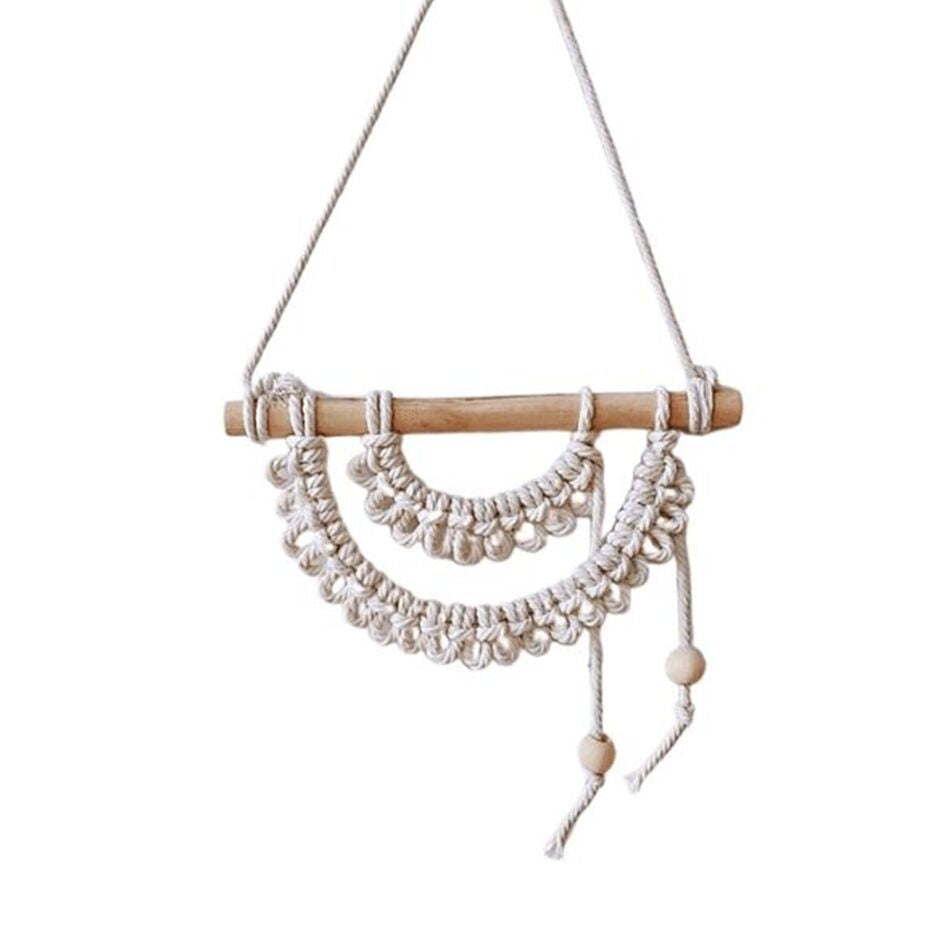 Macrame Wall Hanging 8 × 9 Inch | Kelmera