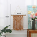 Macrame Wall Hanging Art 28 × 17 Inch | Kelmera