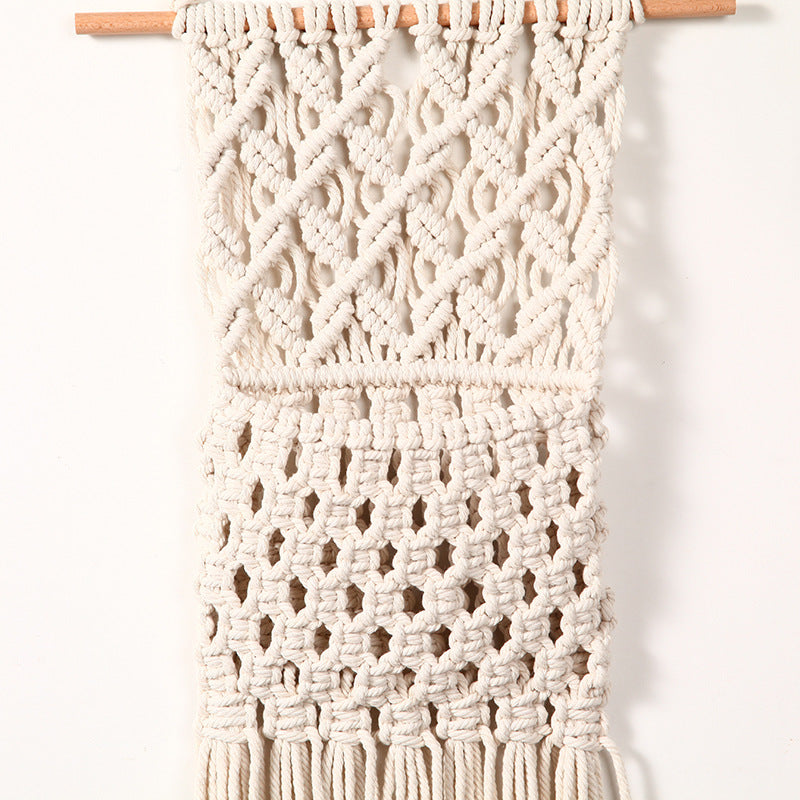 Macrame Wall Hanging Art Decor Off White | Kelmera
