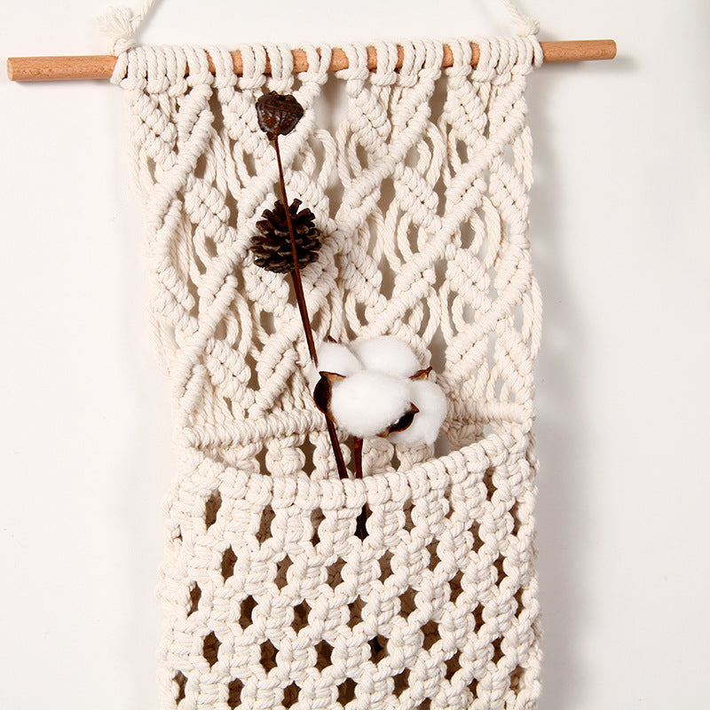Macrame Wall Hanging Art Decor Off White | Kelmera