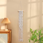 Macrame Wall Hanging Art Green Red | Kelmera