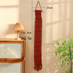 Macrame Wall Hanging Art Green Red | Kelmera