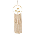 Macrame Wall Hanging Art with Leaf Design | Kelmera