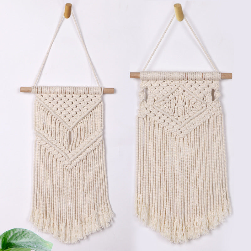 Macrame Wall Hanging Beige | Kelmera