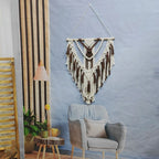 Macrame Wall Hanging Coffee Purple | Kelmera