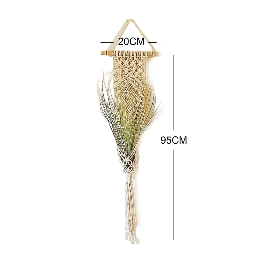 Macrame Wall Hanging Plant Holder | Kelmera