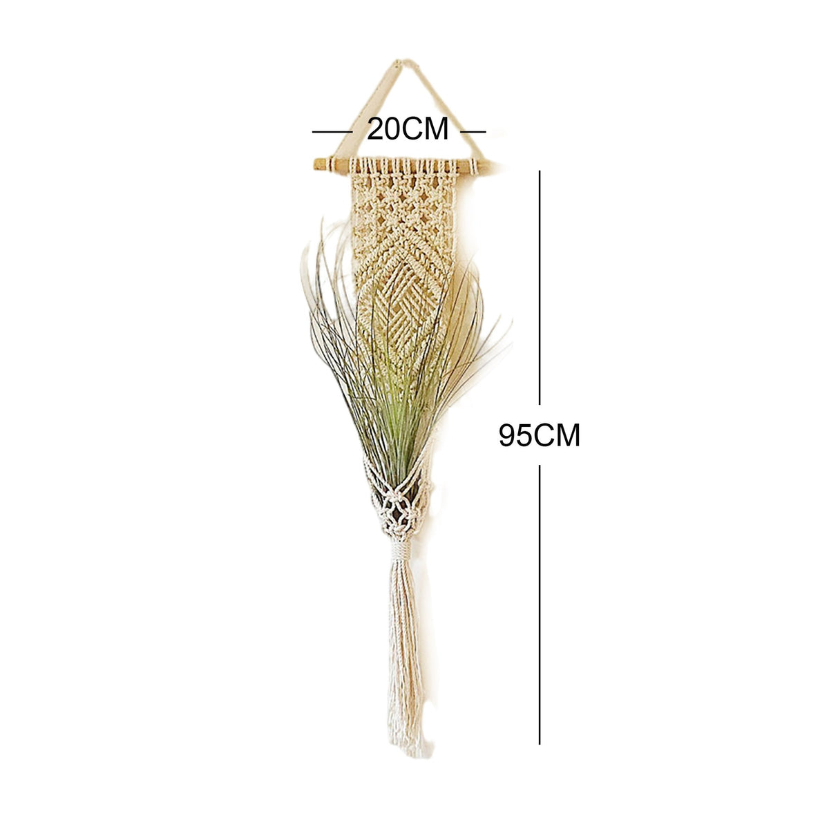 Macrame Wall Hanging Plant Holder | Kelmera