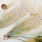 Macrame Wall Hanging Plant Holder | Kelmera