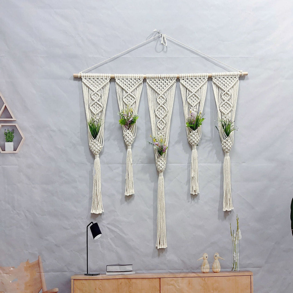 Macrame Wall Hanging Planter | Kelmera