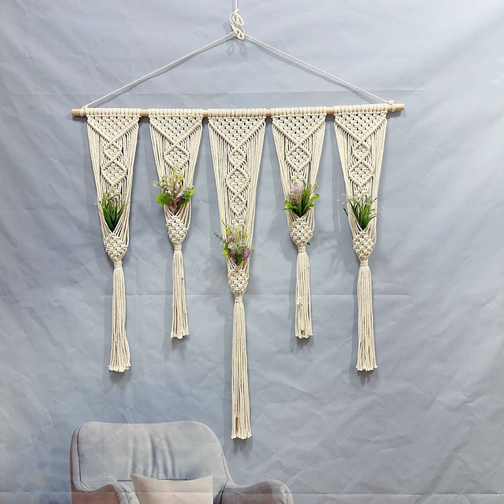 Macrame Wall Hanging Planter | Kelmera