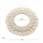 Macrame Wall Hanging Red | Kelmera