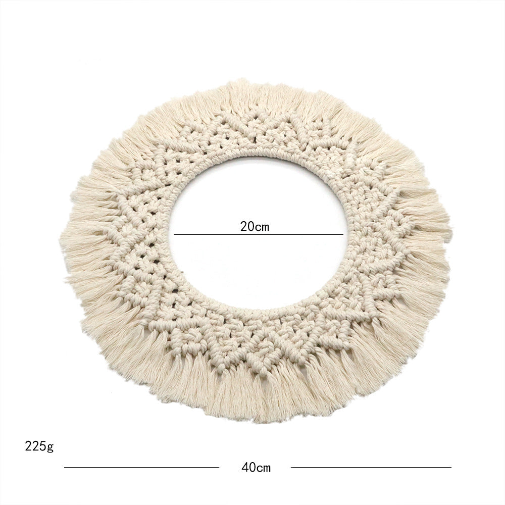 Macrame Wall Hanging Red | Kelmera