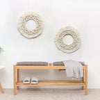 Macrame Wall Hanging Red | Kelmera