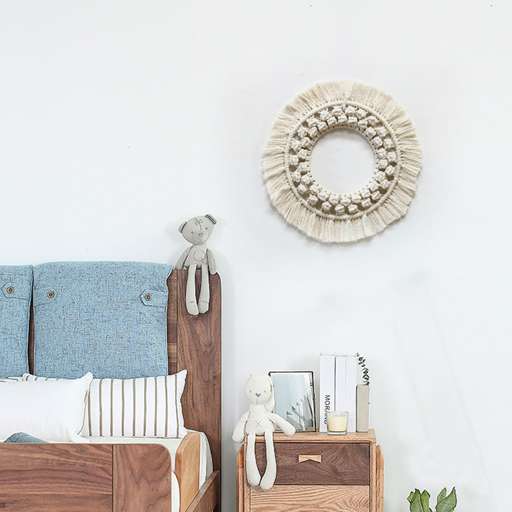 Macrame Wall Hanging Red | Kelmera