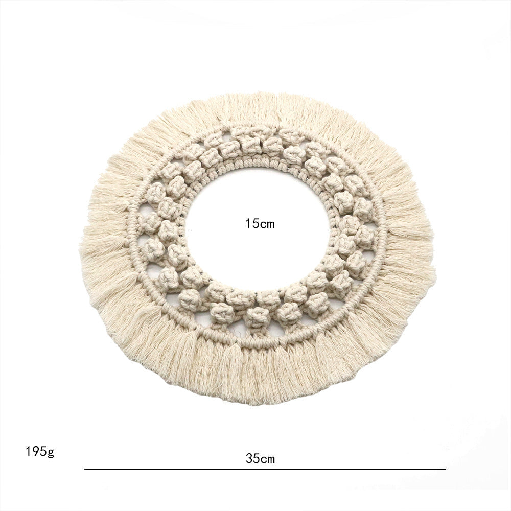 Macrame Wall Hanging Red | Kelmera