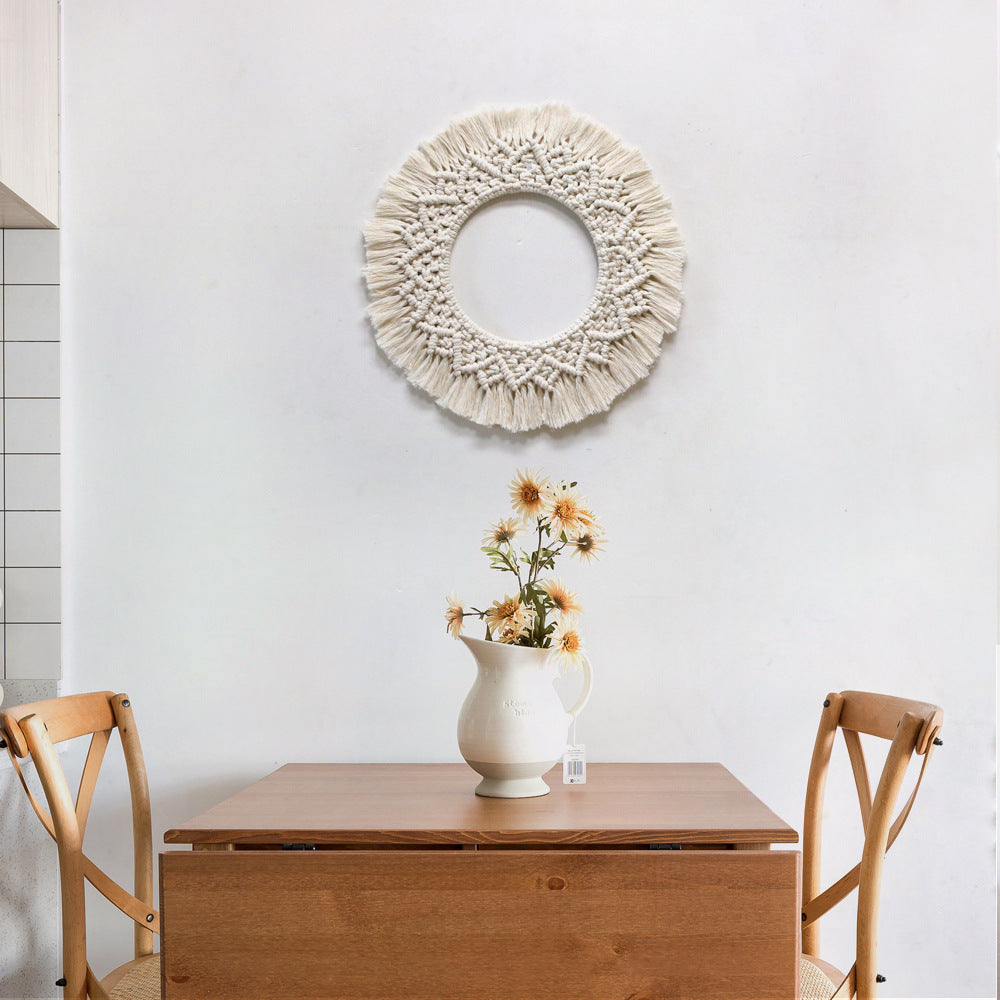 Macrame Wall Hanging Red | Kelmera