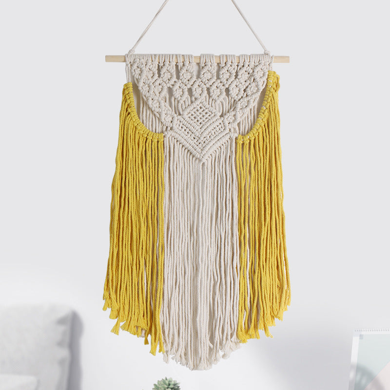 Macrame Wall Hanging White | Kelmera