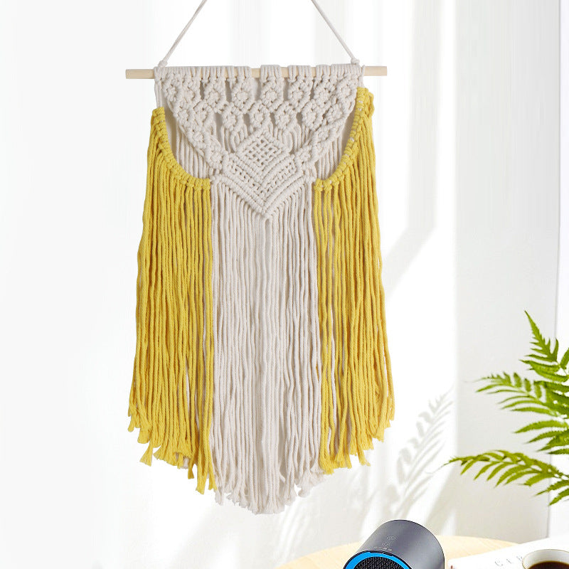Macrame Wall Hanging White | Kelmera